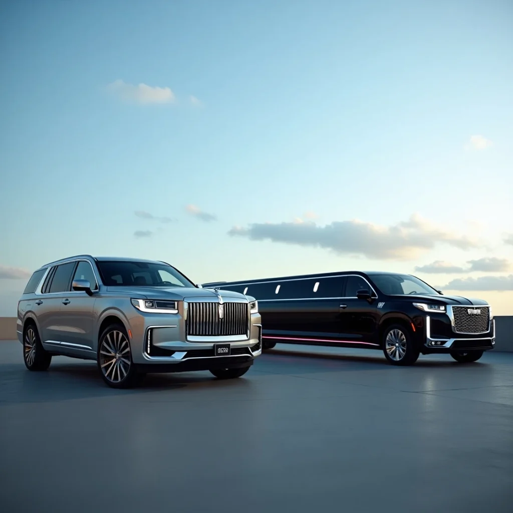 Luxury SUV vs Stretch Limousine