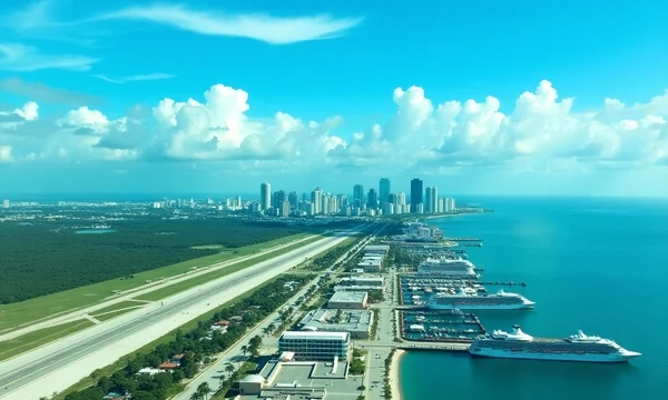 How Far Is Miami Airport to the Cruise Port by Car