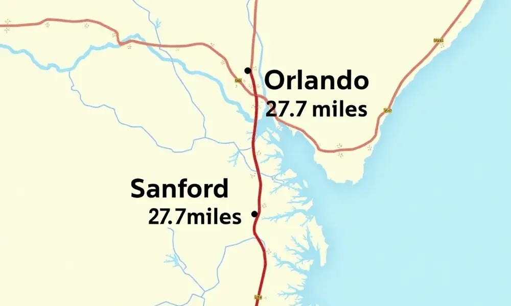 How Far is Sanford to Orlando: Complete Guide