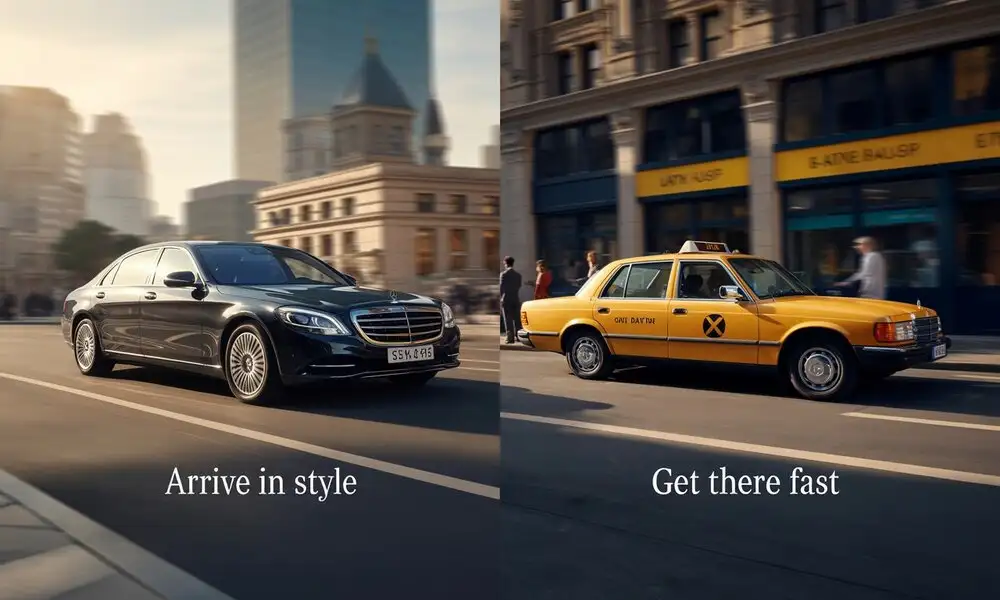 Luxury Chauffeur Service vs Standard Taxi