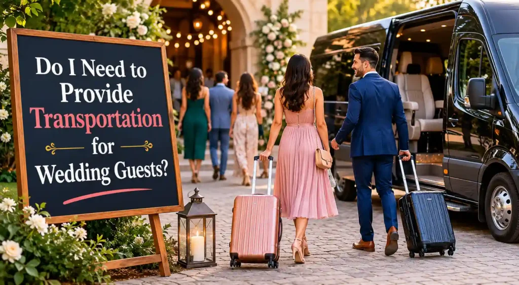 Do I Need to Provide Transportation for Wedding Guests?