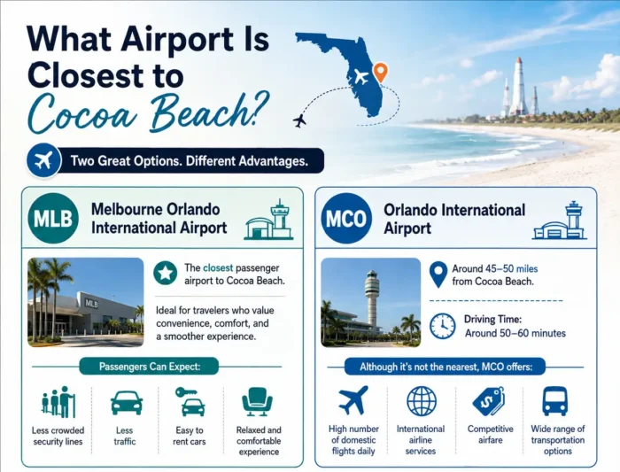 What Airport Is Closest to Cocoa Beach?
