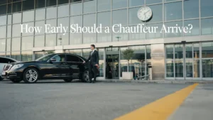 How Early Should a Chauffeur Arrive?