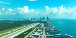 How Far Is Miami Airport to the Cruise Port by Car