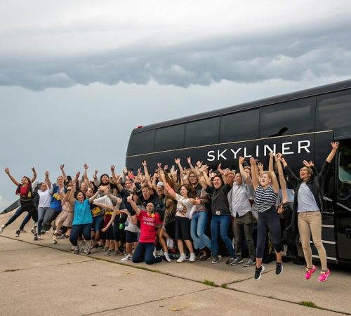 massive-group-happy-people-jumping-air-front-side-black-skyliner-bus_1351224-11656