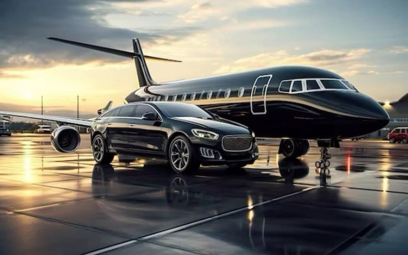 plane & car